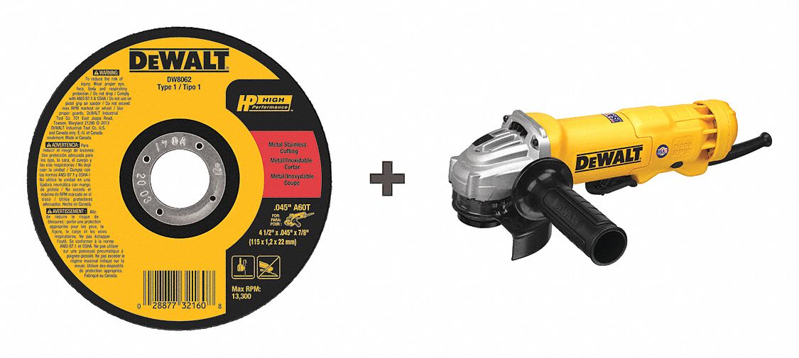 LENOX, 4 1/2 in Abrasive Wheel Dia, Aluminum Oxide, Abrasive CutOff