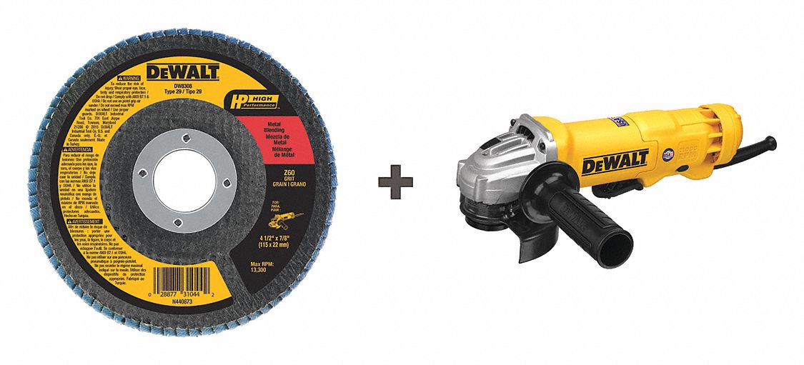 Flap Disc, Type 29, 4-1/2" Disc Diameter