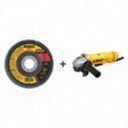 Type 29,  Flap Disc,  Zirconia Alumina,  4 1/2 in Disc Diameter,  60 Abrasive Grit