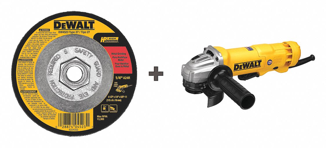 DepressedGrindWhl, 5/8"-11CN, ThreadHle