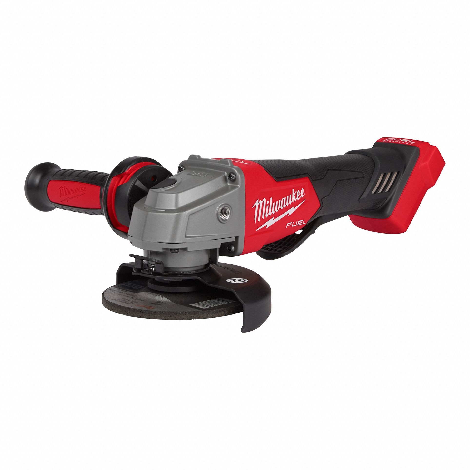 Angle Grinder Kit: 5 in_4 1/2 in Wheel Dia, Brushless Motor, 18V DC, Std Head, Barrel Grip Grip