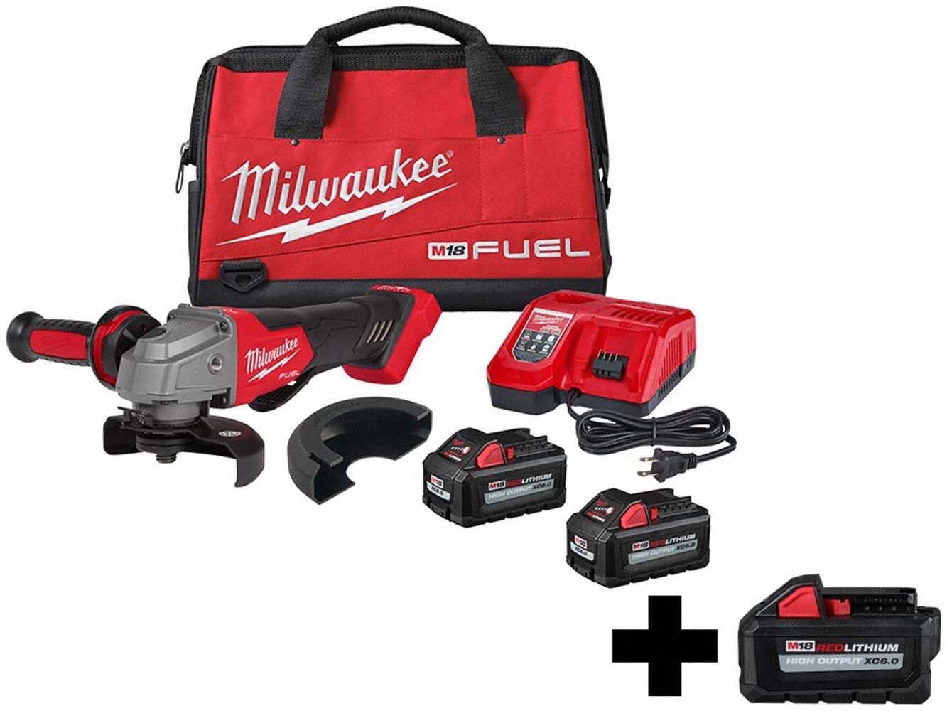 Cordless Angle Grinder Kit 5.5 lb