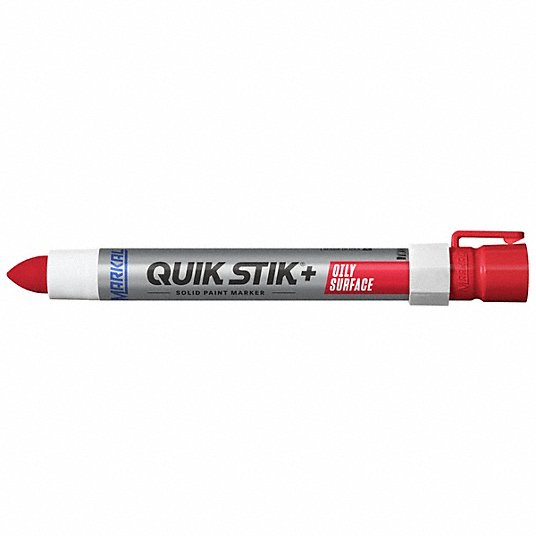 MARKAL, Oily Surfaces, 13 mm Tip Wd, Paint Marker - 783HG1