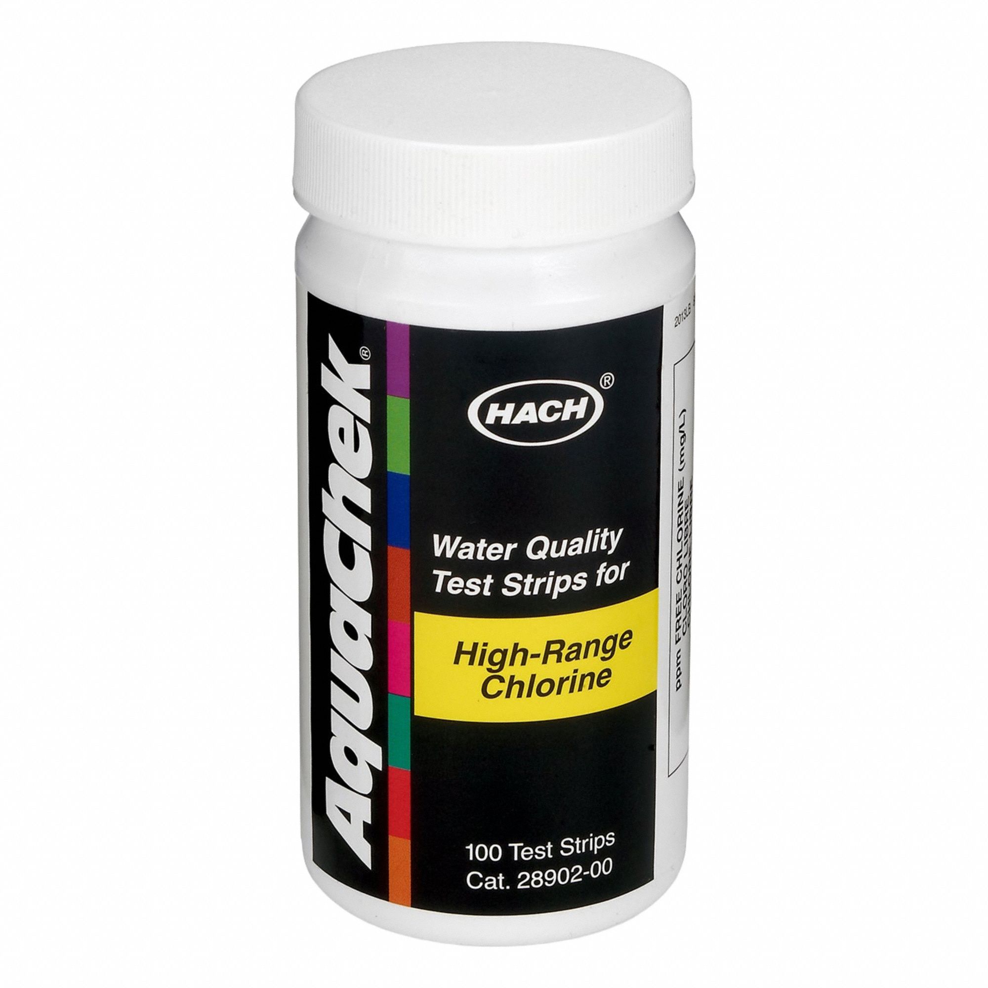 Chemical Test Strips 100 Tests 25 mL