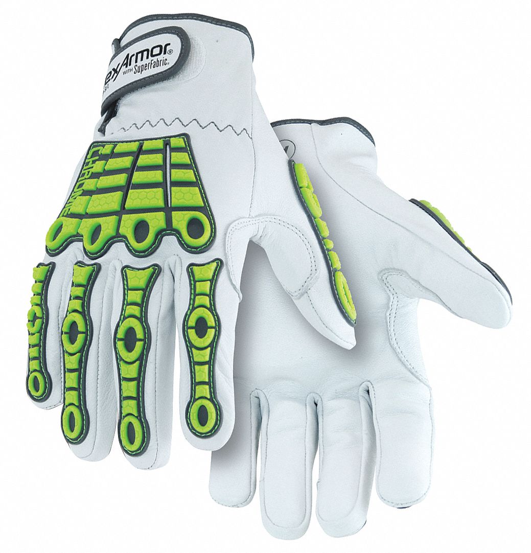 HEXARMOR Leather Gloves XL ( 10 ), Drivers Glove, Goatskin, Premium