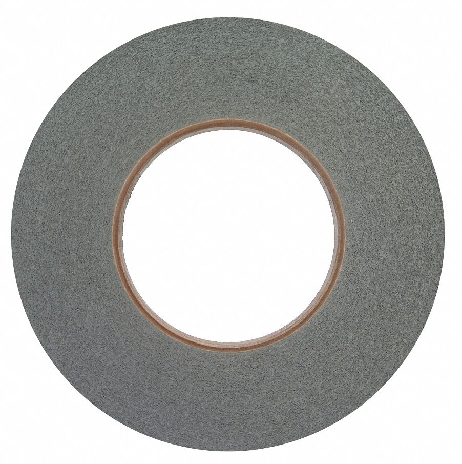 Convolute Wheel: 10 in Dia x 1 in W, 5 in Arbor, Silicon Carbide, Fine, Hard (8), Hard, 3 PK