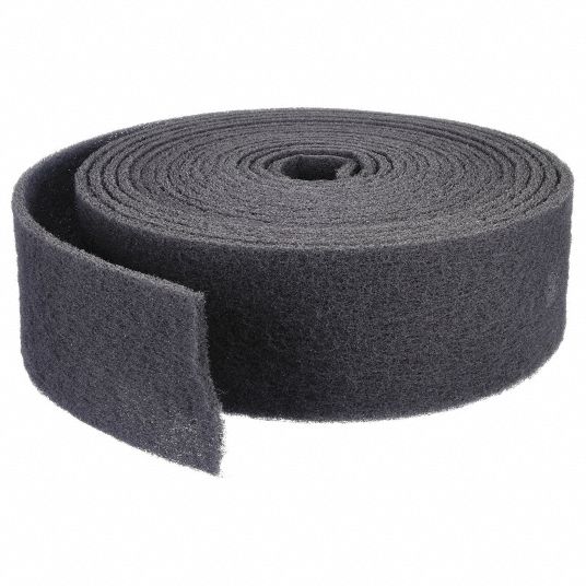 NORTON, 4 in W x 30 ft L, Silicon Carbide, Surface Conditioning Roll ...