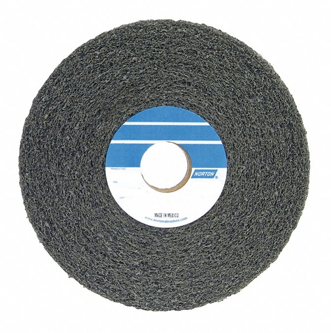 CONVOLUTE WHEEL, 8 IN DIAMETER X 4 IN W, 3 IN ARBOUR, SILICON CARBIDE, MEDIUM, SOFT (4), SOFT