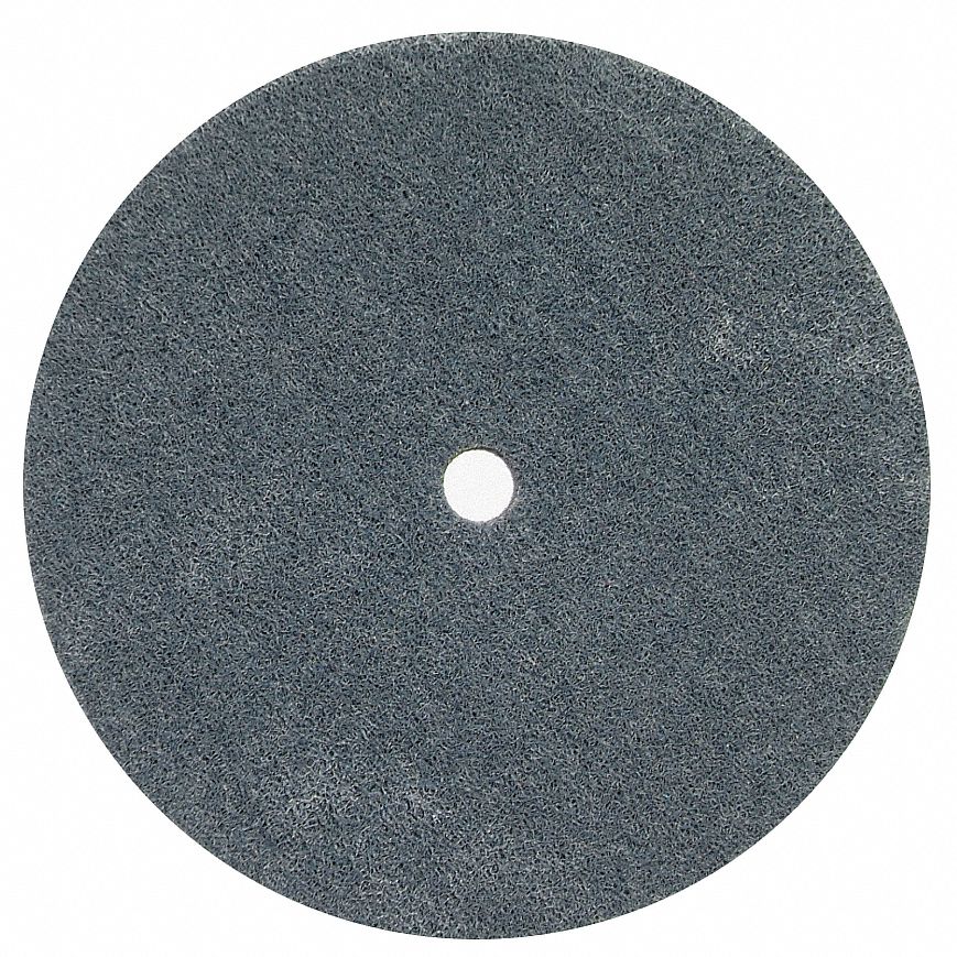 Unitized Wheel: 6 in Dia x 1/2 in W, 1/2 in Arbor Hole, Silicon Carbide, Medium, Soft, 8 PK
