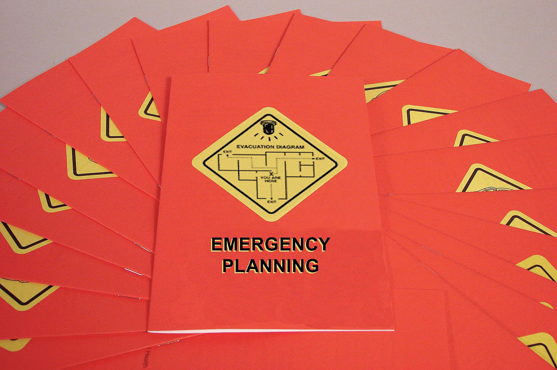Emergency Planning, Employee Quiz, Book/Booklet 28AC50