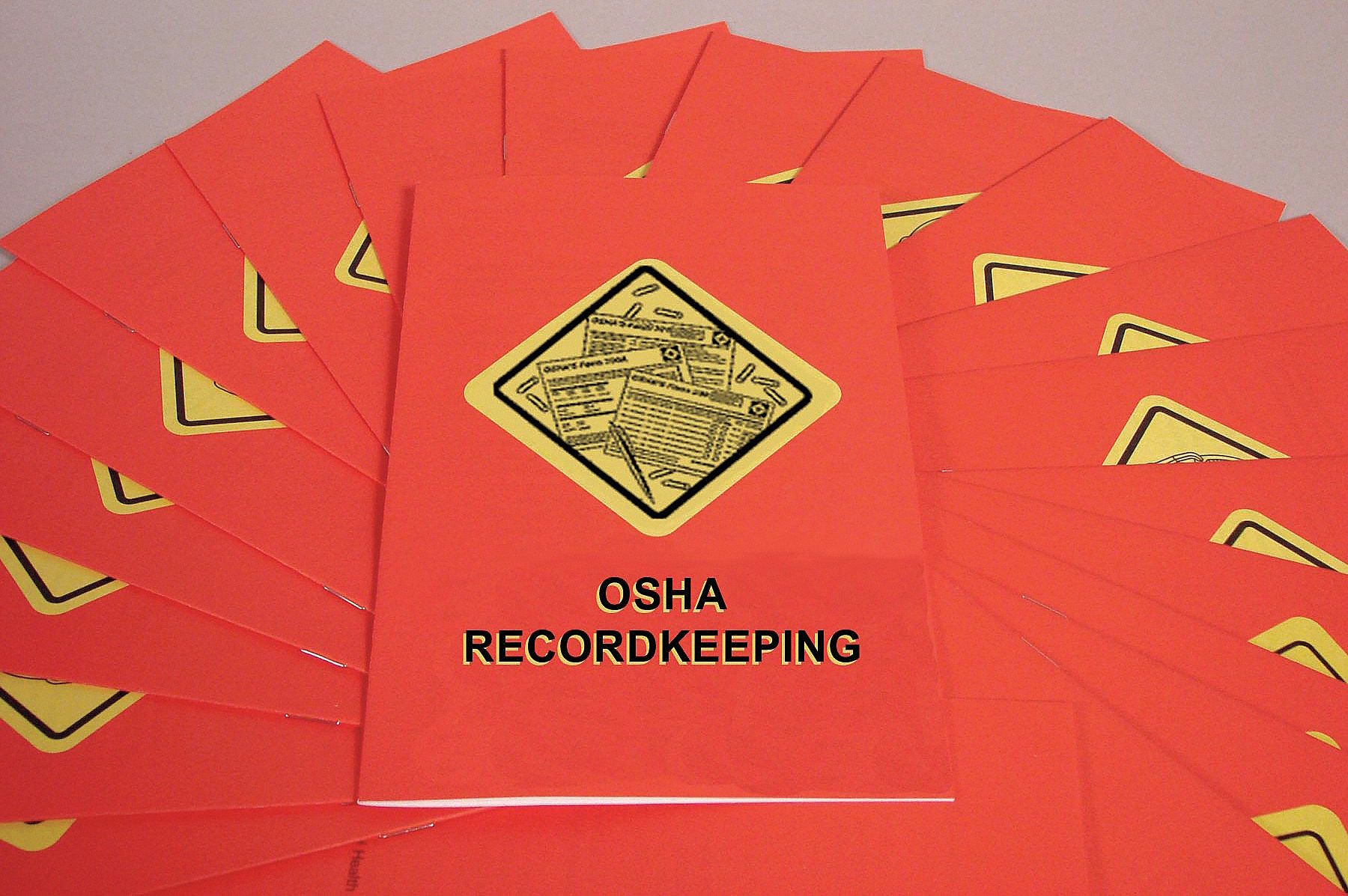 OSHA Recordkeeping, OnePage Quiz, Book/Booklet 28AC58