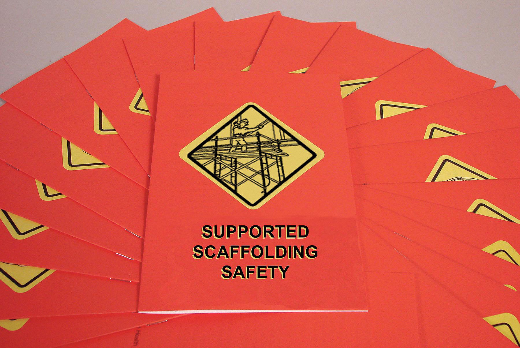 Reference Material: Supported Scaffolding Safety, One-Page Quiz, English/Spanish