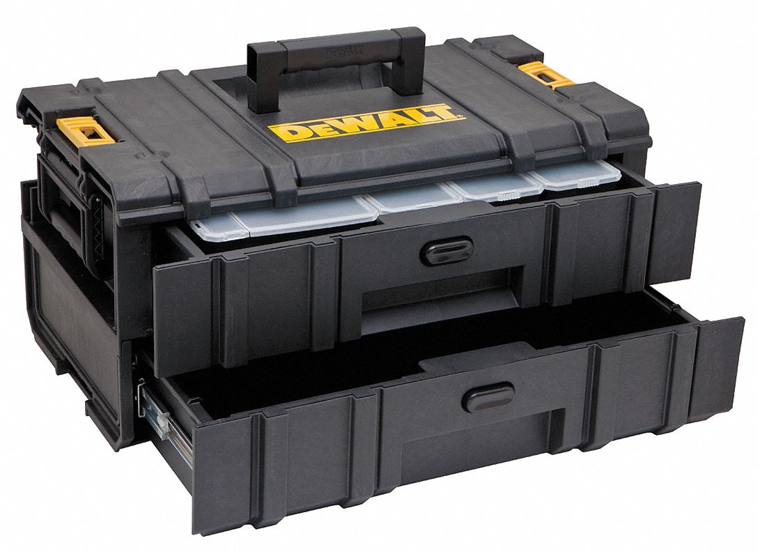 DEWALT Plastic Portable Stackable Tool Box, 4