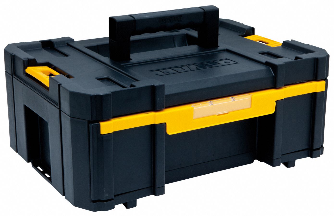 Dewalt Plastic Portable Stackable Tool Box 5 In Overall Height 13 In