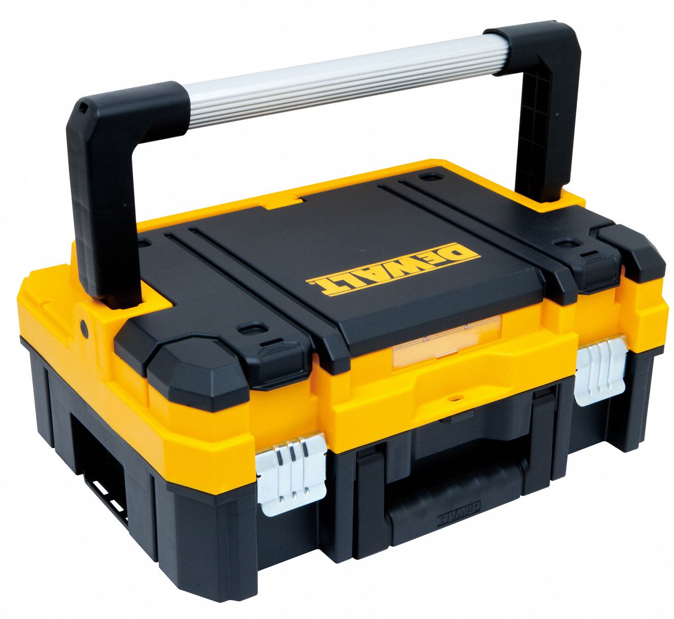DEWALT Plastic Portable Stackable Tool Box, 7 in Overall Height, 17 in
