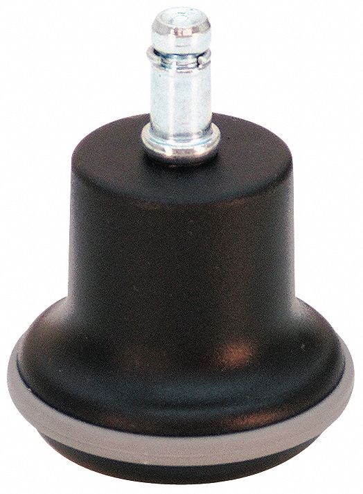 Mushroom Glides Black Slip-On PK5