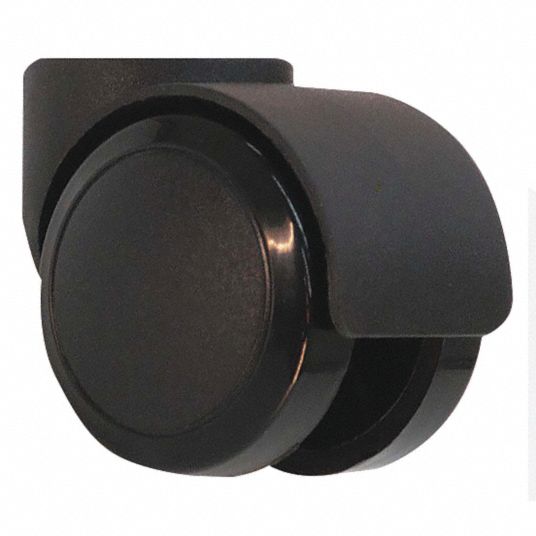 BENCHPRO Non Marking Quiet Urethane Caster, 2 in Wheel Dia., 75 lb Load