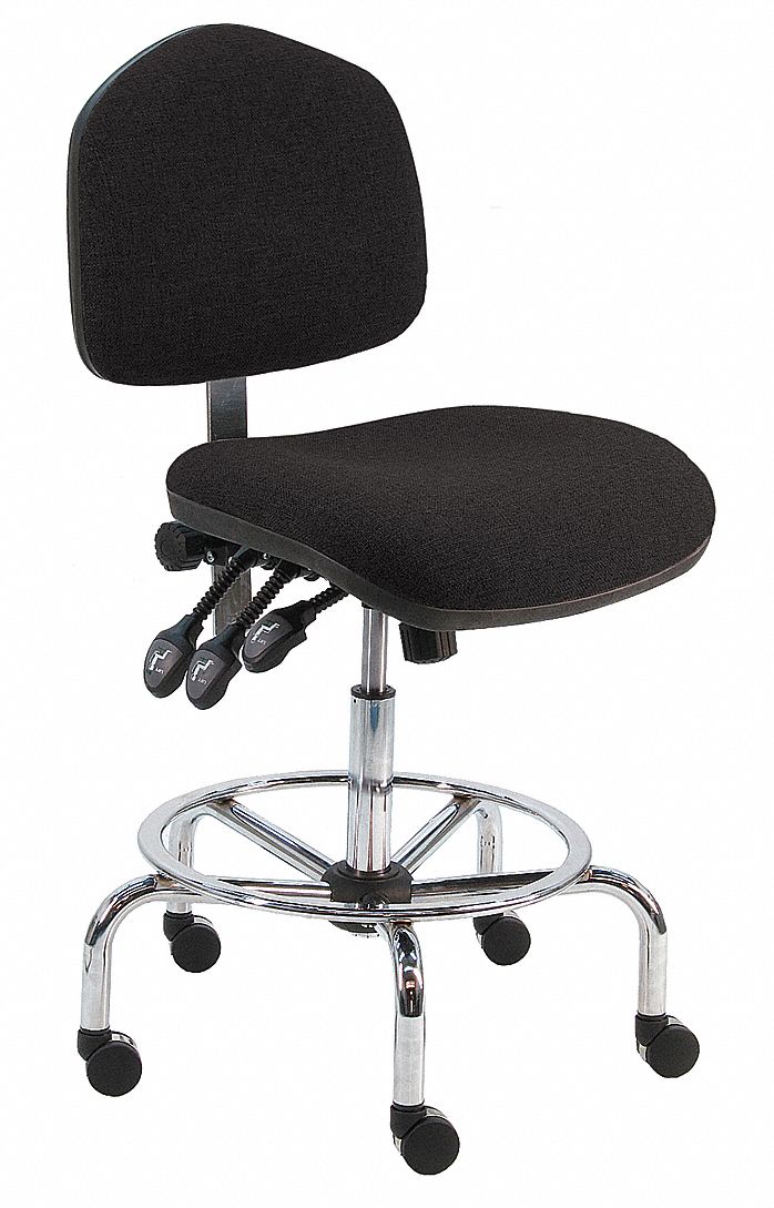BENCHPRO, Washington, Black, Drafting Chair - 28AE15|WCT-F-TLC-WW-BLACK ...