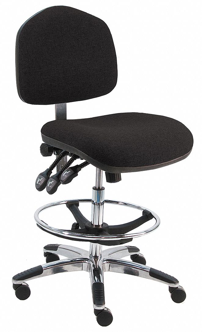 BENCHPRO, Washington, Black, Drafting Chair - 28AE21|WAT-F-TLC-WW-BLACK ...