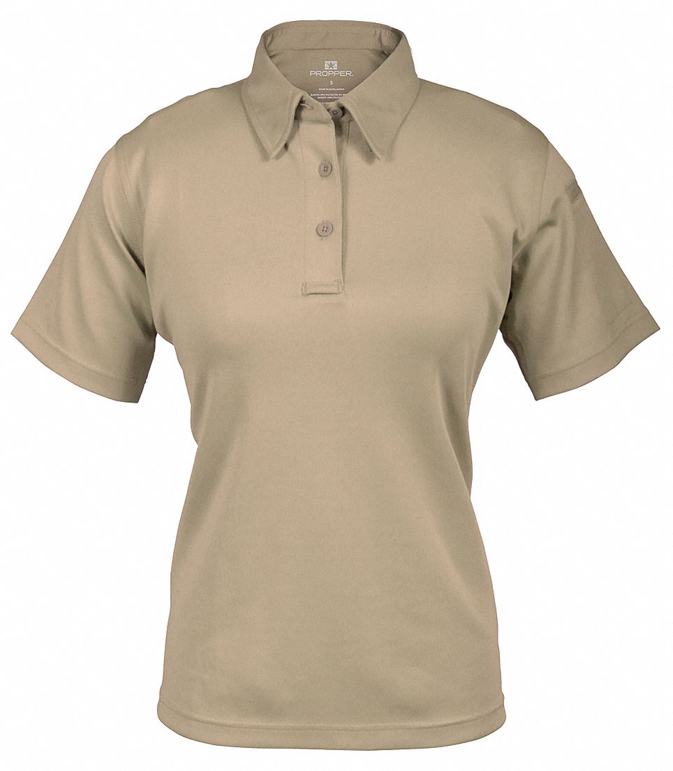Tactical Polo Shirt: Gen, Polo Shirt, Women's, Tactical Polo Shirt, Button, Short Sleeve, XL