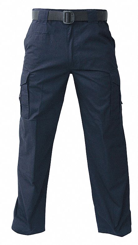 EMS Pants: Size 10, Navy, Fits 29 in to 30.5 in Waist, 32 in Inseam, Gen