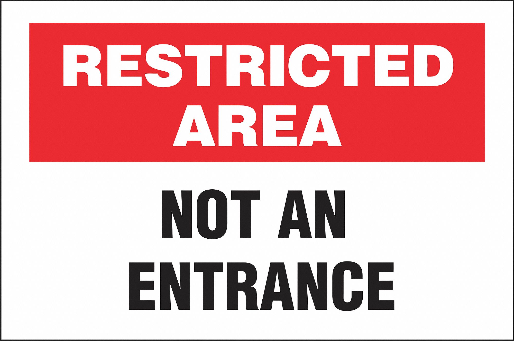 Aluminum, Security Sign, 14 in Width, 10 in Height, English - Grainger