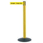 ECONOMY POST,YELLOW,DANGER KEEP OUT
