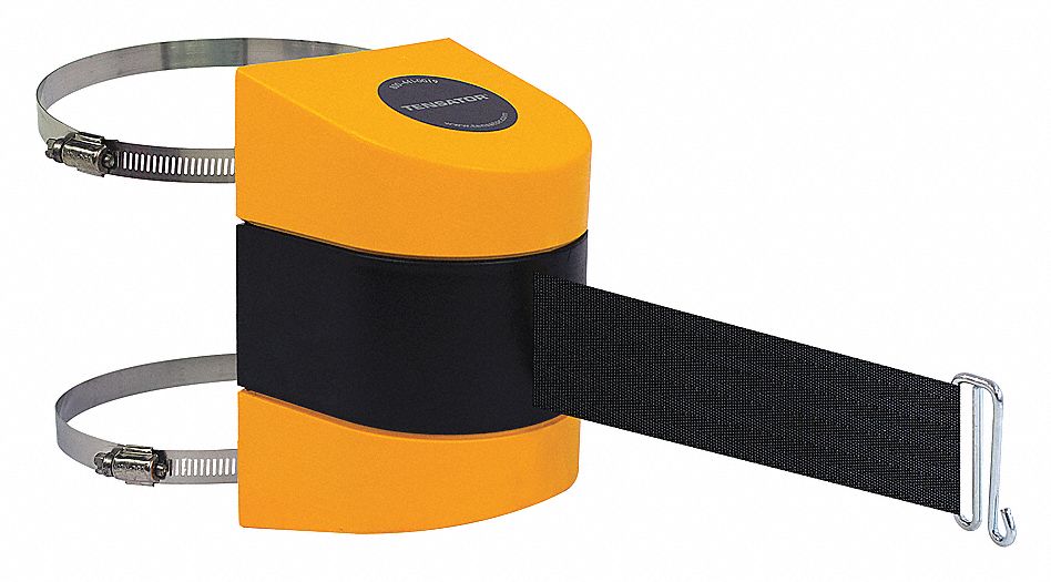 BELT BARRIER YELLOW WITH BLACK BELT