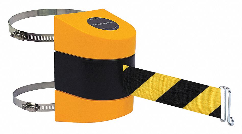 BELT BARRIER YEL WITH BLK/YEL BELT