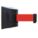 BELT BARRIER BLACK WITH RED BELT