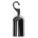 POST ROPE HOOK END, POLISHED CHROME