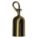 POST ROPE SNAP END, SATIN BRASS