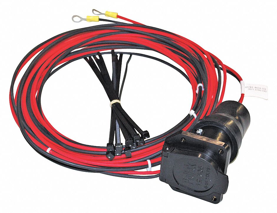 VEHICLE WIRING HARNESS 7WAY-24FT.