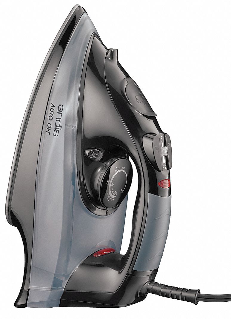 ANDIS Electric Iron, 350 mL, 2.6 lb, Power Cord Length 8 ft, Self