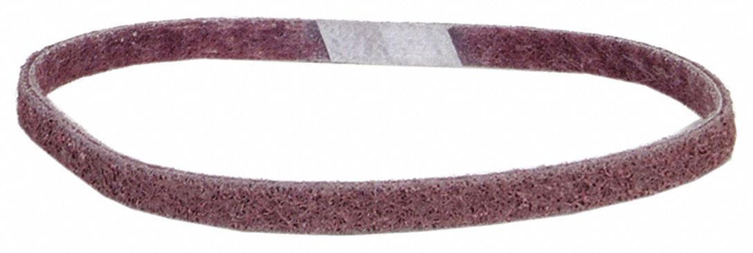 SURFACE-CONDITIONING BELT, ¾ IN W X 20½ IN L, ALUMINUM OXIDE, MEDIUM