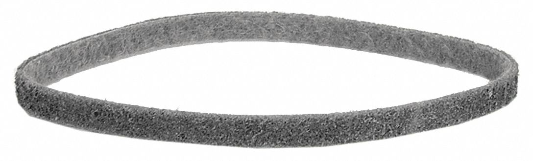 Surface-Conditioning Belt: 3/4 in W x 18 in L, Aluminum Oxide, Extra Coarse