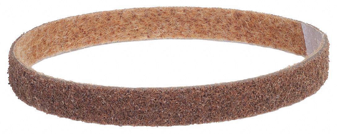 SURFACE-CONDITIONING BELT, ¾ IN W X 20½ IN L, ALUMINUM OXIDE, COARSE