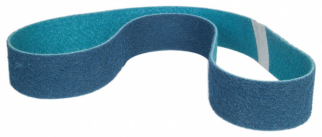 Sanding Belt, 2-1/2inWx60inL, AO, 360G, PK6