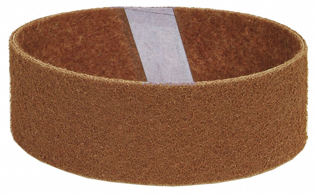 Sanding Belt, 3in.Wx18in.L, AO, 80G, PK10