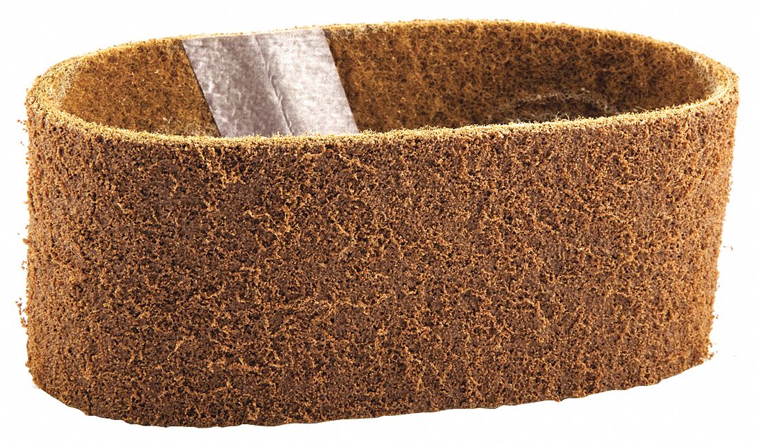 Sanding Belt, 3in.Wx18in.L, AO, 80G, PK10