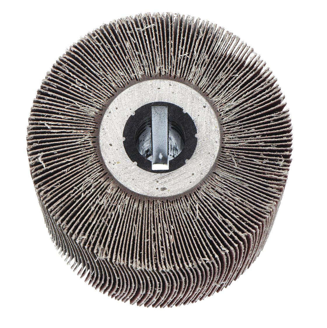 Interleaved Flap Wheel, 4-1/8 In, 120Grit