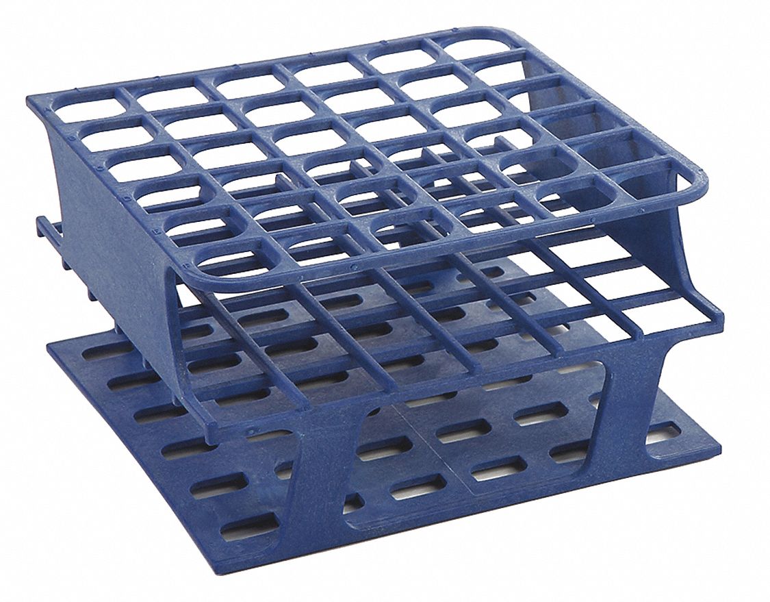 HEATHROW SCIENTIFIC, 36 Compartments, Autoclavable, Test Tube Rack 28CR68HS27502B Grainger