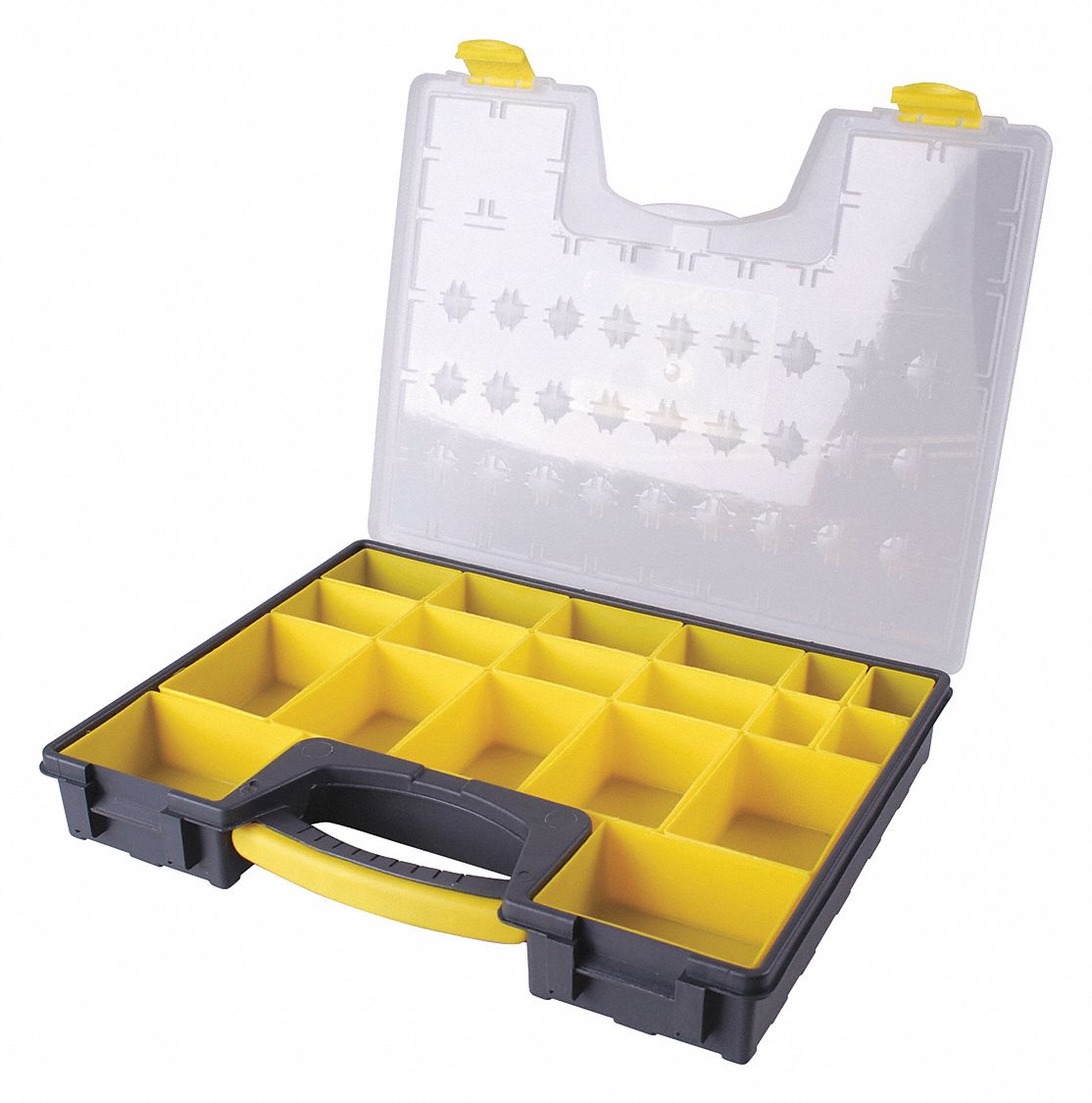 Ama Caja de herramientas vacía: Caja de herramientas de polipropileno,  capacidad 6,2 litros, medidas 320x150x130 mm
