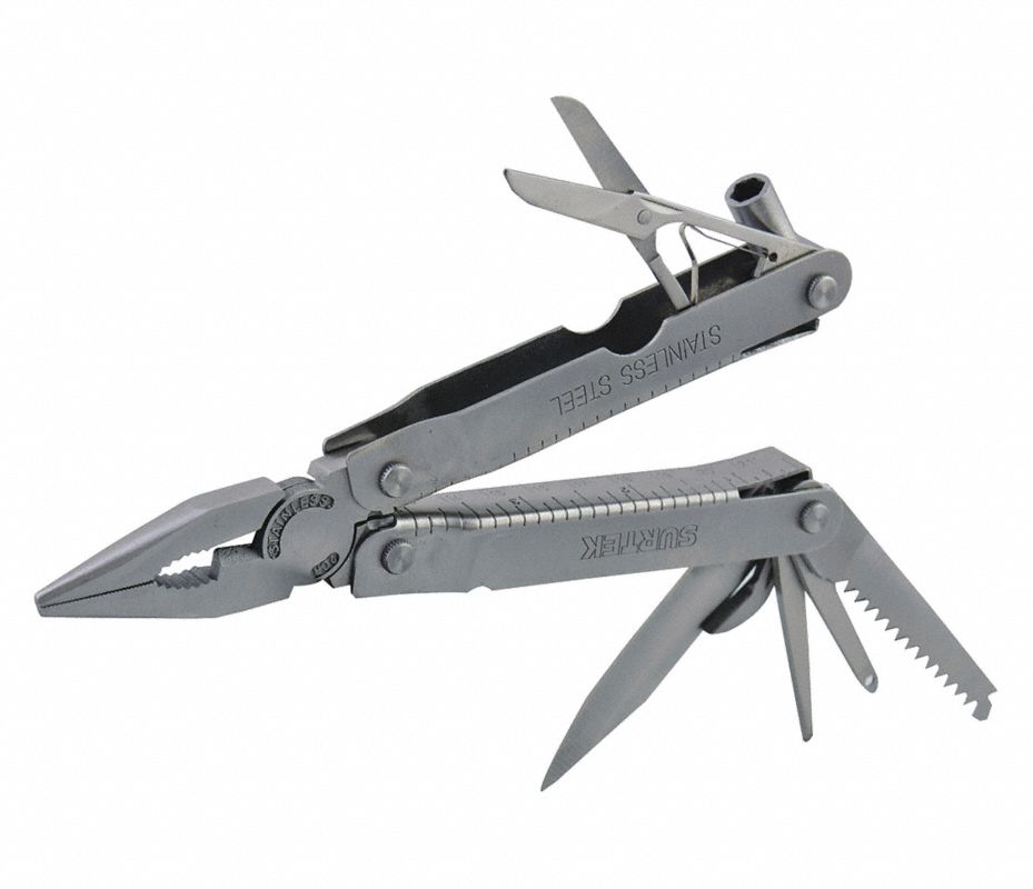 SURTEK Pinza Multiherramienta Acero Inoxidable Funciones: 12 - 28D970 ...