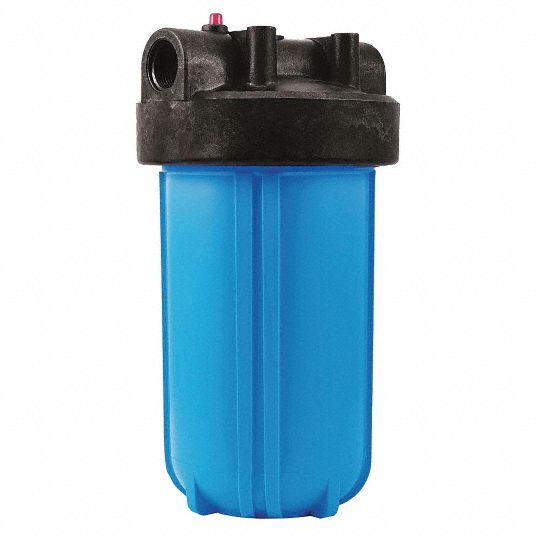 WATTS Plastic Filter Housing, Polypropylene, 10 in 28DV34