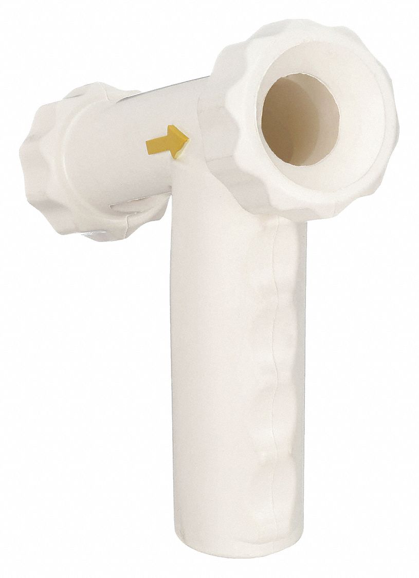 Insulated Replacement Cover: Rubber, 6 1/8 in Overall Lg, White