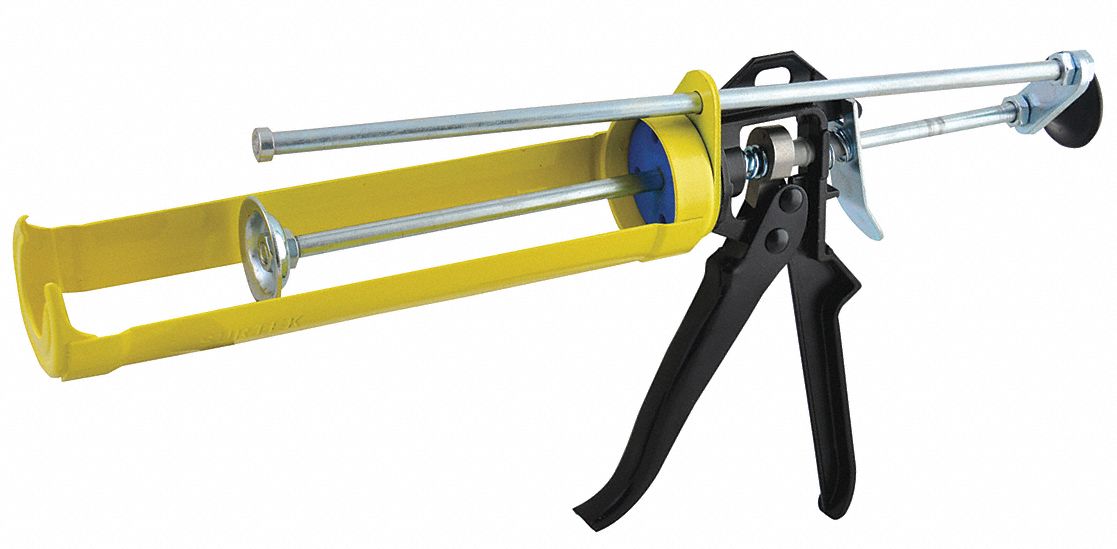 SURTEK Pistola de Calafatear Reforzada doble , Color Amarillo - 28E345 ...