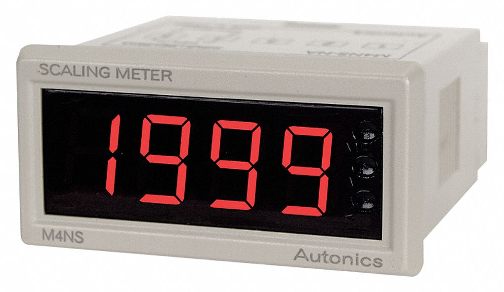 1/32 DIN SCALING PANEL METER