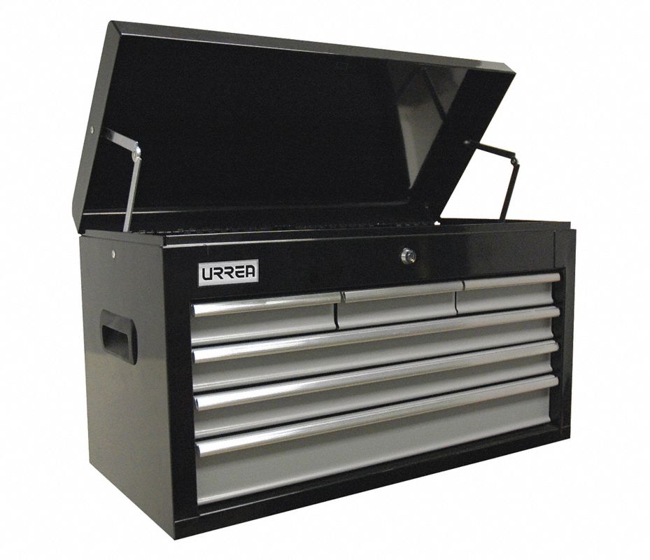 URREA Gabinete, Pesado, Rojo, Altura 11-13/16", Ancho 22", Profundidad