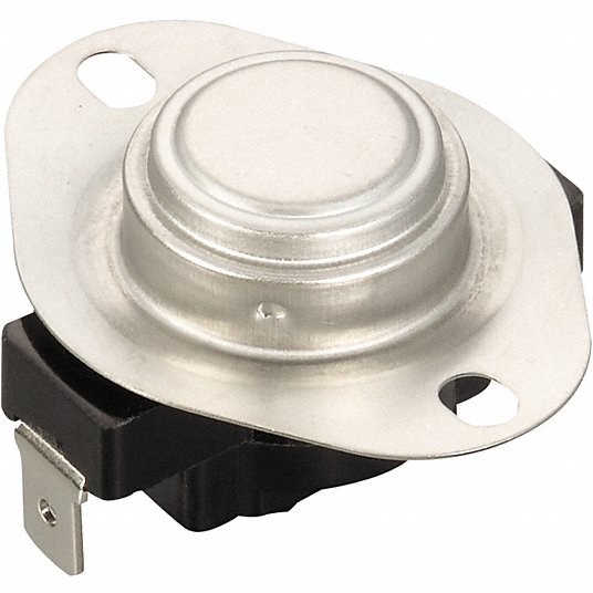 Snap Disc Control: 210°F Switch Closes @ (F), 250°F Switch Opens @ (F), 120 to 240